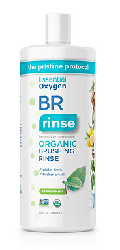 brushing rinse from essential oxygen company