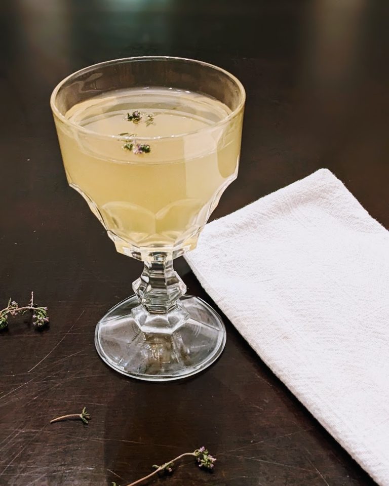 Thyme Blossom Lemonade & Tea