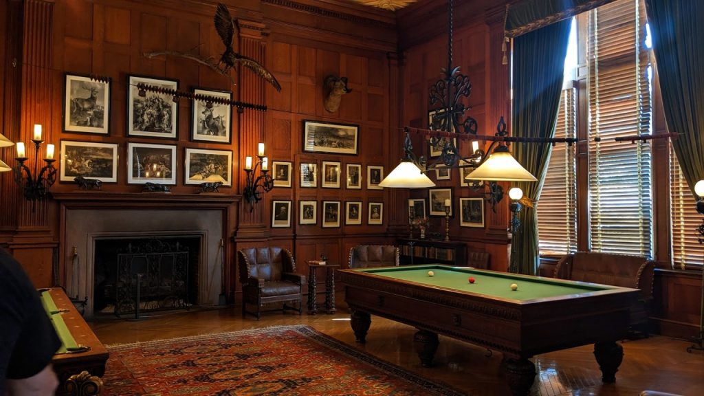 Billiard Room of Biltmore Estate