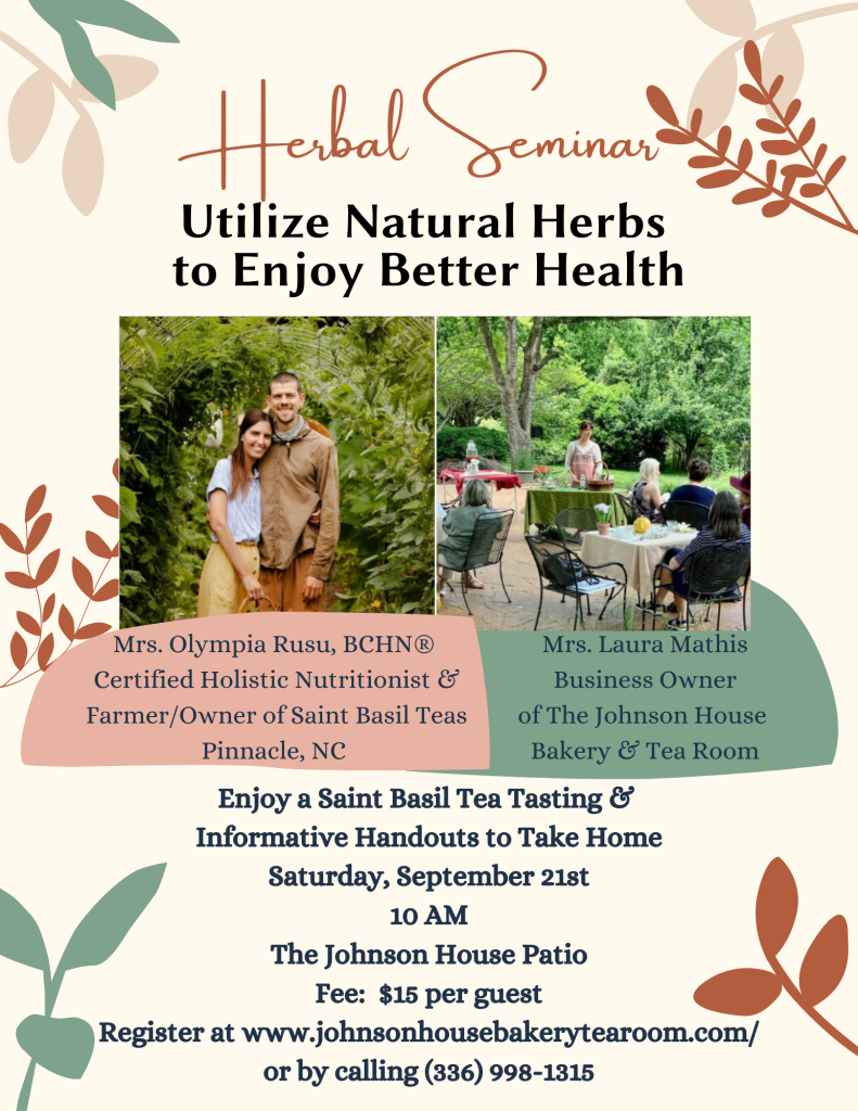 herbal seminar flyer